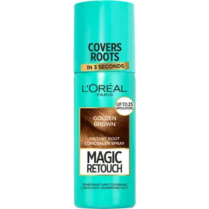 L'Oréal Paris Magic Retouch sprej na vlasy na zakrytie odrastov a šedín orieškovo hnedá 75 ml