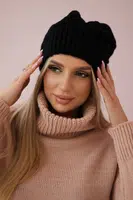 marka niezdefiniowana Dámska čiapka Ingrid K371 čierna