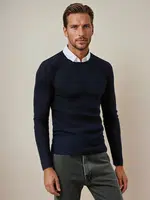DStreet Sweter męski granatowy
