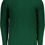 US GRAND POLO GREEN MEN'S SWEATER