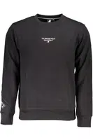 US GRAND POLO MEN'S BLACK ZIP-OUT SWEATSHIRT