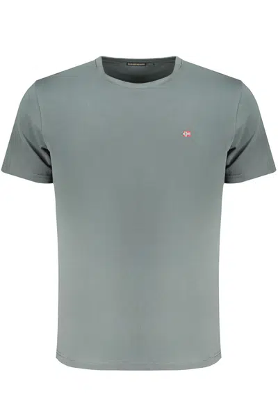 NAPAPIJRI SHORT SLEEVE T-SHIRT MEN GREEN