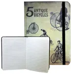 Zápisník s gumičkou 178x126 mm retro kola F