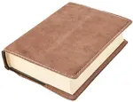 Obal na knihu Klasik XL D32 Hnědá semiš