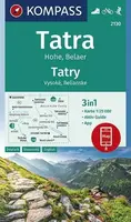 Vysoké Tatry, Belianske Tatry 2130 1:25 000