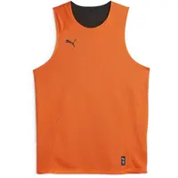 Puma HOOPS TEAM REVERSE PRACTICE JERSEY Pánský basketballový dres, oranžová, velikost
