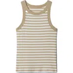 GAP MOD RIB HALTER Dámské tílko, béžová, velikost