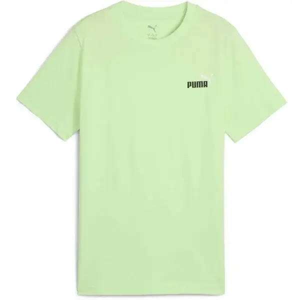 Puma ESSENTIALS 2 COLOR SMALL NO.1 LOGO TEE B Chlapecké triko, světle zelená, velikost