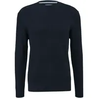 s.Oliver RL KNITTED PULLOVER NOOS Pánský svetr, tmavě modrá, velikost