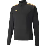 Puma TEAMLIGA 1/4 ZIP TOP Pánská fotbalová mikina, černá, velikost XXL