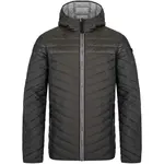 LOAP JEVEN Pánská buřtíková bunda, tmavě zelená, velikost