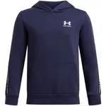 Under Armour ICON FLEECE HOODIE Chlapecká mikina, tmavě modrá, velikost M