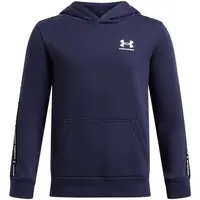 Under Armour ICON FLEECE HOODIE Chlapecká mikina, tmavě modrá, velikost S