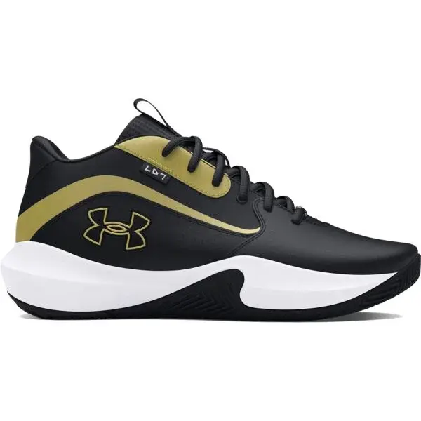 Under Armour LOCKDOWN 7 Pánská obuv na basketbal, černá, velikost 41