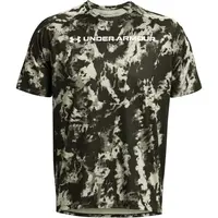 Under Armour TECH ABC CAMO Pánské tričko s krátkým rukávem, khaki, velikost S