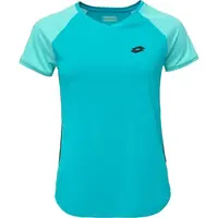 Lotto SUPERRAPIDA VI TEE Dámské tenisové tričko, tyrkysová, velikost