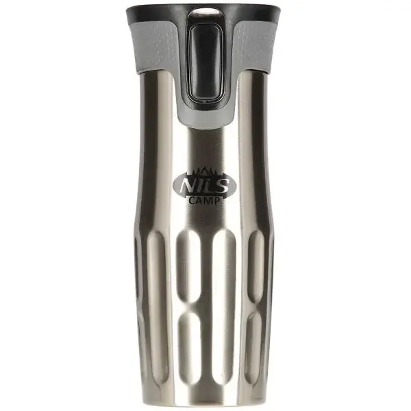 NILS NCC06 Termo hrnek, stříbrná, velikost 420 ML