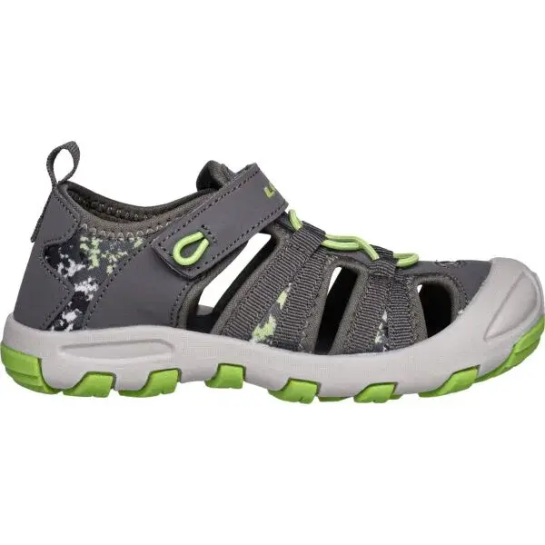 LOAP PANN Chlapecké sandály, tmavě šedá, velikost