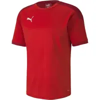 Puma TEAM FINAL 21 TRAINING JERSEY TEE Pánské tréninkové triko, červená, velikost