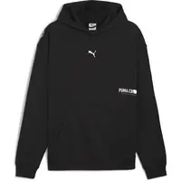 Puma M GRAPHIC FRENCH TERRY HOODIE Pánská mikina, černá, velikost