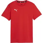 Puma TEAMGOAL CASUALS TEE JR Chlapecké sportovní triko, červená, velikost