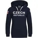 Střída CZECH HOODY JR Dětská mikina, tmavě modrá, velikost 140-146