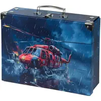 BAAGL ZÁCHRANÁŘI Skládací školní kufřík, tmavě modrá, velikost