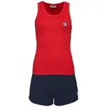 Fila JERSEY RIB TANK FRENCH TERRY SHORT PANT PYJAMAS W Dámské pyžamo, tmavě modrá, velikost