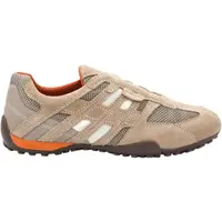 Geox UOMO SNAKE Pánské vycházkové boty, béžová, velikost