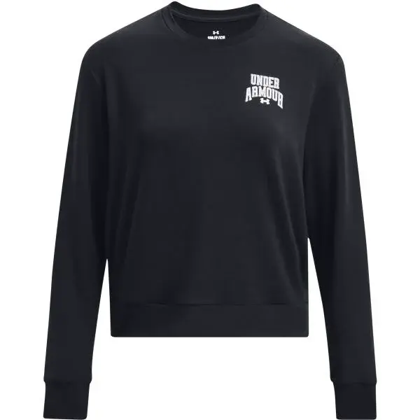 Under Armour RIVAL TERRY Dámská mikina, černá, velikost S