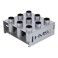 HMS STR35 Stojan na 9 olympijských os, šedá, velikost