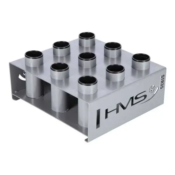 HMS STR35 Stojan na 9 olympijských os, šedá, velikost