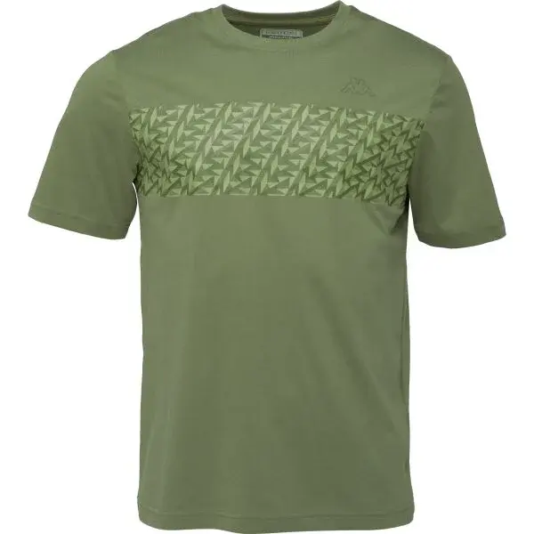 Kappa LOGO FIXE Pánské triko, zelená, velikost