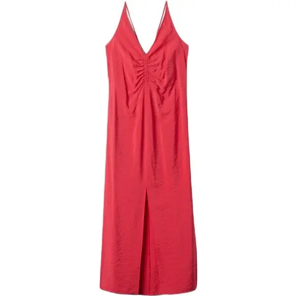 GAP STRAPPY Dámské šaty, červená, velikost