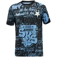 CASTORE SLAVIA PRAGUE PRE MATCH SS TEE JR Dětské sportovní triko, černá, velikost