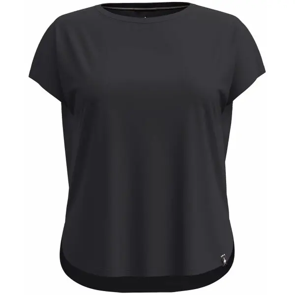 Smartwool SHORT SLEEVE SWING TOP Dámské triko, černá, velikost