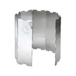 MEVA GD15004 Závětří pro outdoor vařiče, stříbrná, velikost