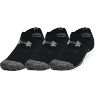 Under Armour HEATGEAR ULTRA LOW TAB 3PK Unisex ponožky, černá, velikost M