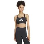 adidas AEROREACT BIG LOGO BRA Dámská sportovní podprsenka, černá, velikost