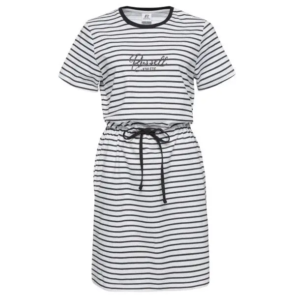 Russell Athletic SS DRESS Dámské šaty, bílá, velikost