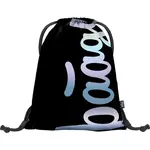 BAAGL METALLIC HOLO Gymsack, černá, velikost