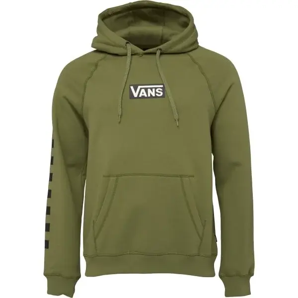 Vans BOXED PULLOVER Pánská mikina, khaki, velikost