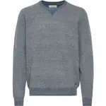 BLEND BHBRUTON CREW NECK KN Pánský svetr, tmavě šedá, velikost