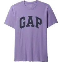GAP BASIC LOGO Pánské tričko, fialová, velikost