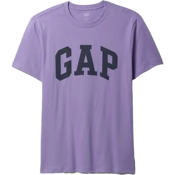 GAP BASIC LOGO Pánské tričko, fialová, velikost