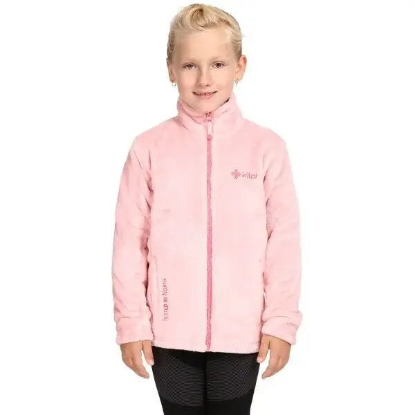 KILPI ERIN Dívčí mikina, růžová, velikost