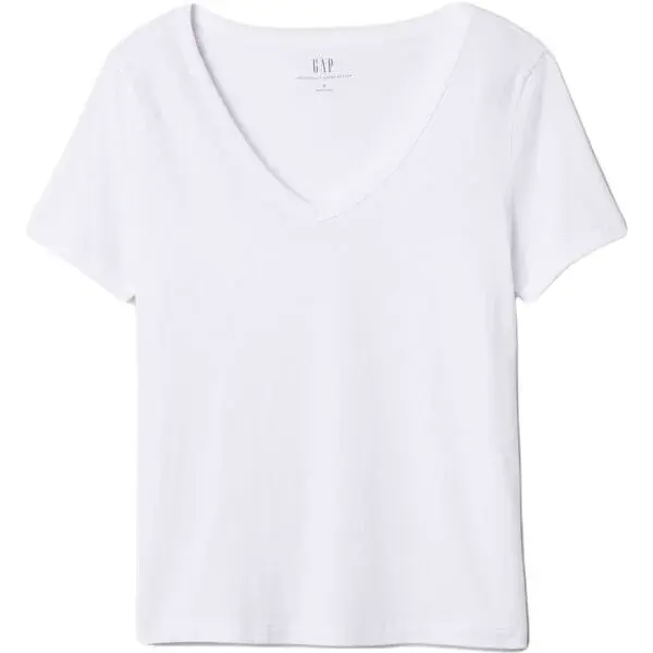 GAP ORGANIC Dámské tričko, bílá, velikost