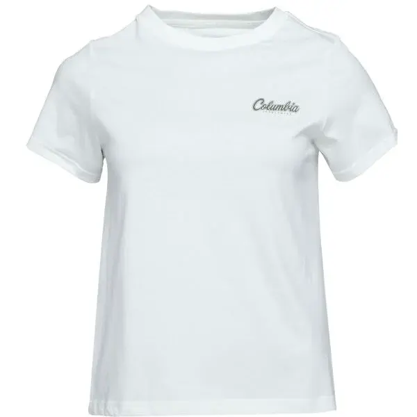 Columbia ROLLING BEND GRAPHIC Dámské tričko, bílá, velikost