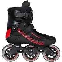 Powerslide SWELL BLACK 100 TRINITY Fitness brusle, černá, velikost