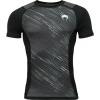 Venum RAPID SHORT SLEEVE RASHGUARD Kompresní triko, černá, velikost